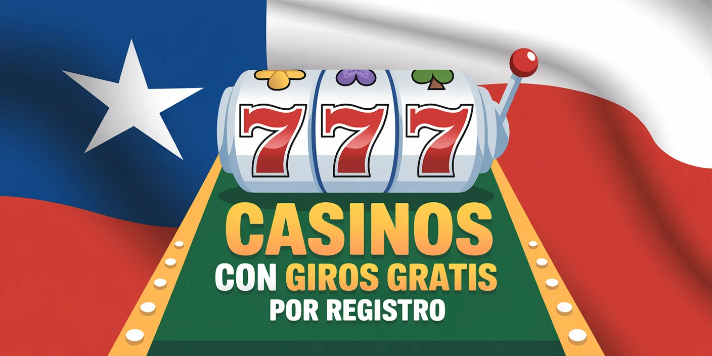 Casinos con giros gratis por registro